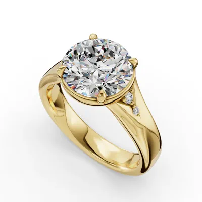 Enchanted Bezel Engagement Ring
