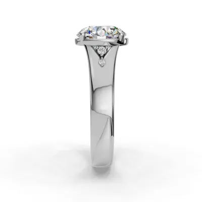 Enchanted Bezel Engagement Ring
