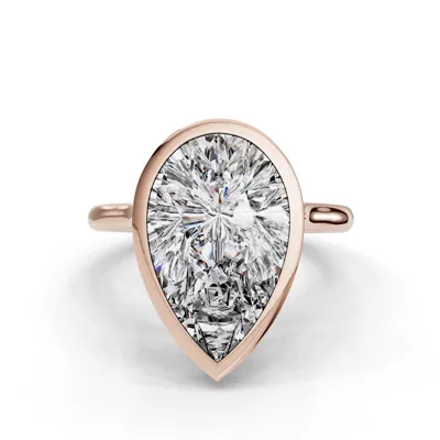 Emery Bezel Solitaire Engagement Ring (2mm)