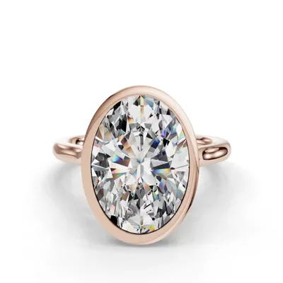 Emery Bezel Solitaire Engagement Ring (2mm)