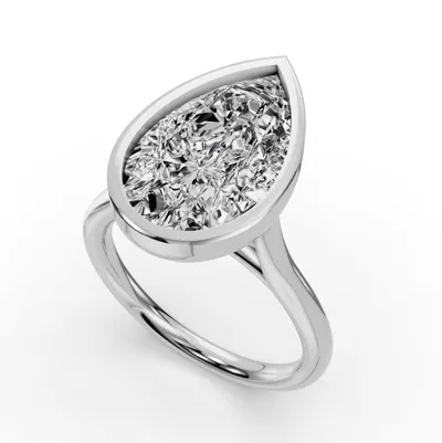 Emery Bezel Solitaire Engagement Ring (2mm)