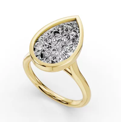 Emery Bezel Solitaire Engagement Ring (2mm)