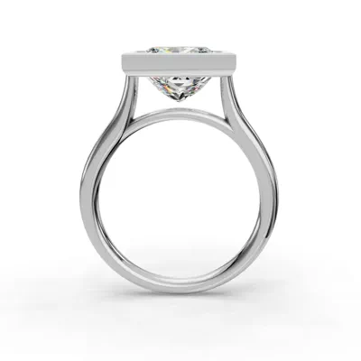 Emery Bezel Solitaire Engagement Ring (2mm)