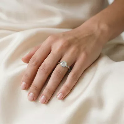 Emery Bezel Solitaire Engagement Ring (2.5mm)