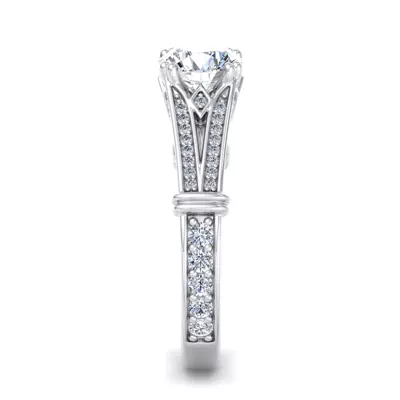 Georgia Art Deco Engagement Ring