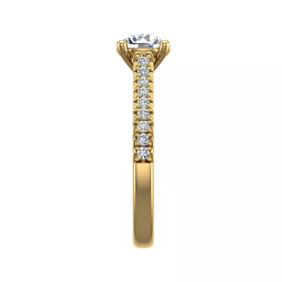 Magnolia Engagement Ring