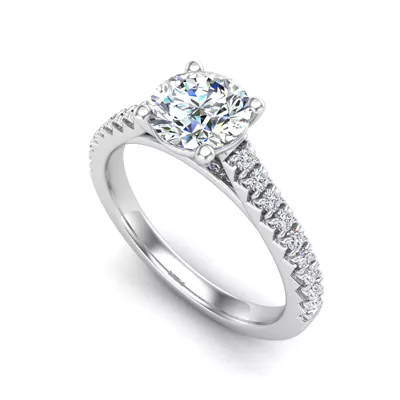 Magnolia Engagement Ring