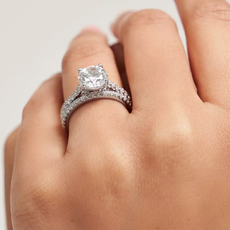 14K White Gold Catalina Engagement Ring