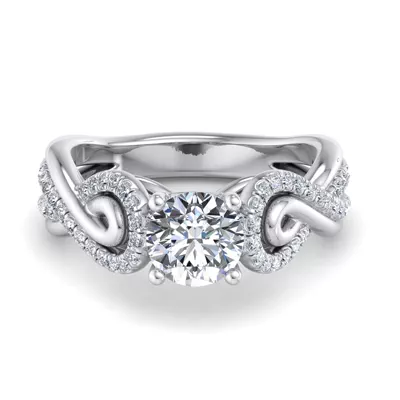 Kimberly Matching Band For Engagement Ring