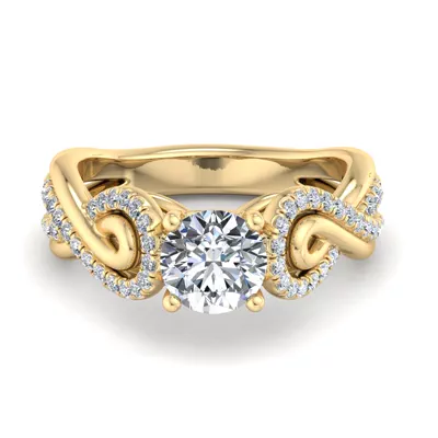 Kimberly Matching Band For Engagement Ring