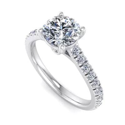 Olive Engagement Ring