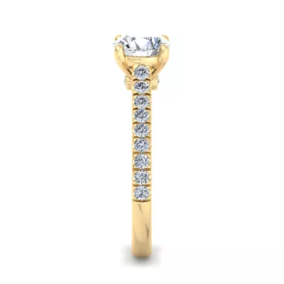 Olive Engagement Ring