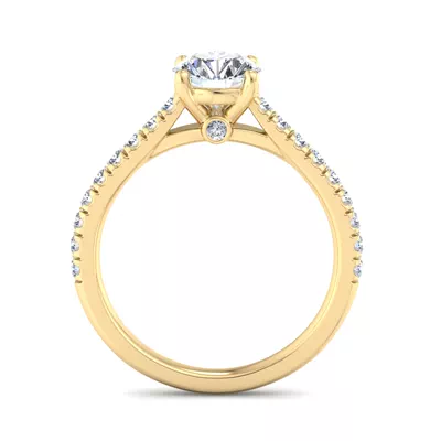 Olive Engagement Ring