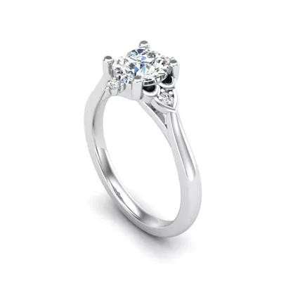 Aspen Art Deco Engagement Ring