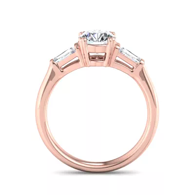Brooklyn 3 Stone Engagement Ring