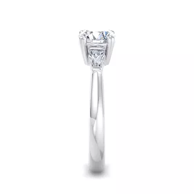 Brooklyn 3 Stone Engagement Ring