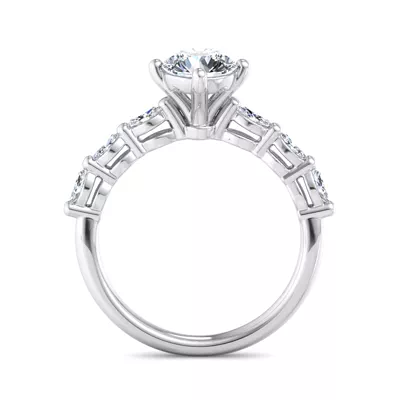 Aubrey Marquise Band Engagement Ring