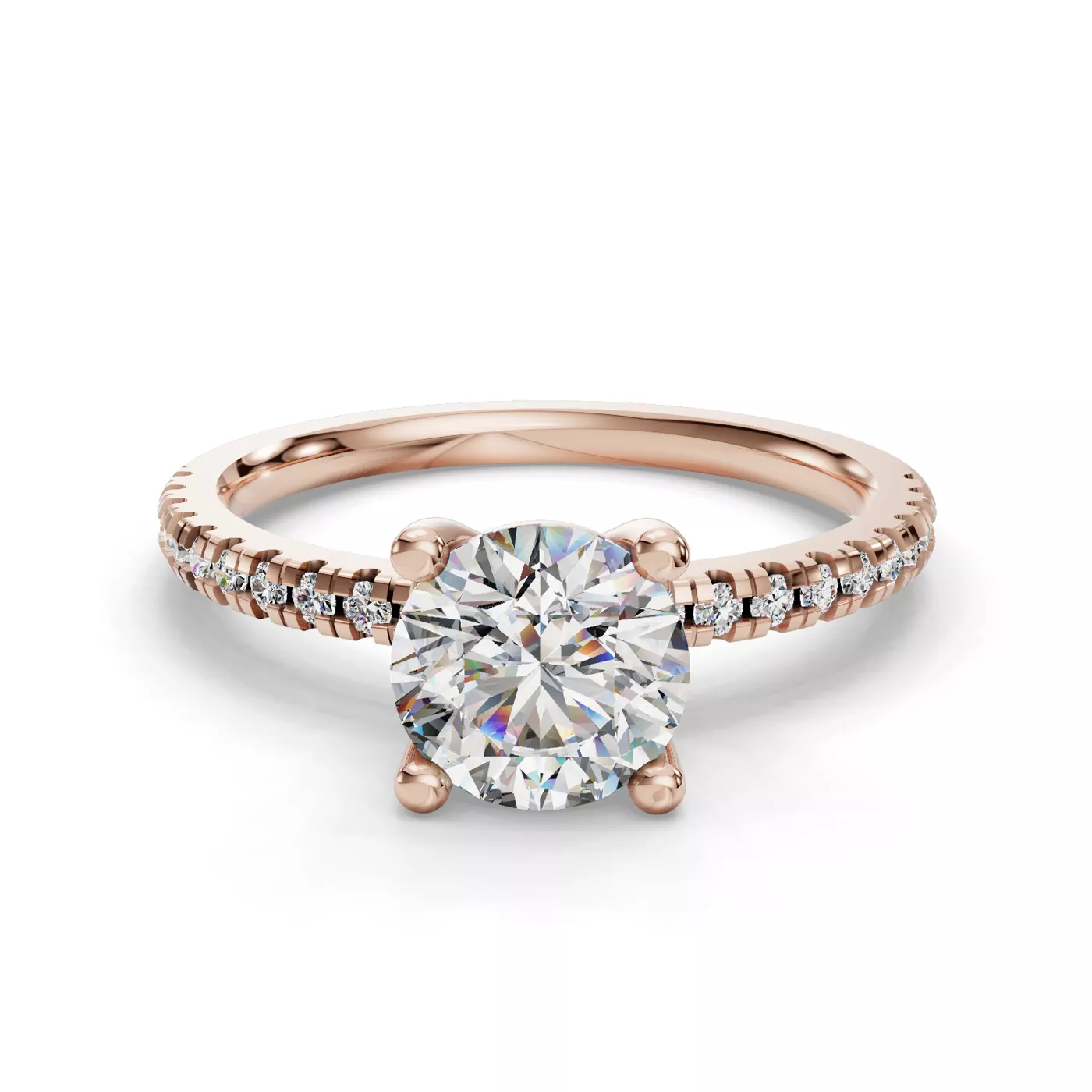 Kennedy Pave Engagement Ring