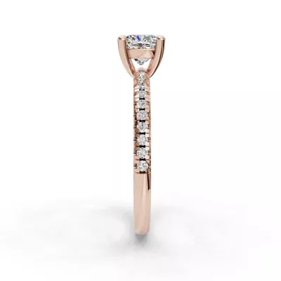 Kennedy Pave Engagement Ring