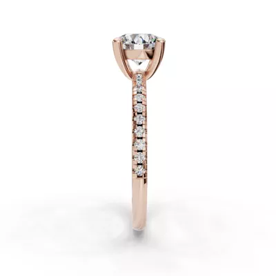 Kennedy Pave Engagement Ring