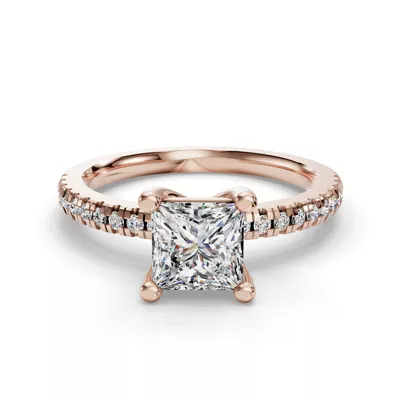 Kennedy Pave Engagement Ring