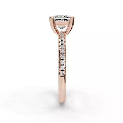 Kennedy Pave Engagement Ring