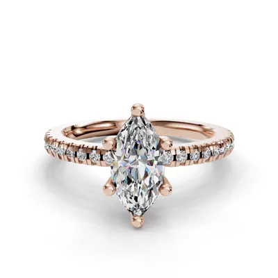 Kennedy Pave Engagement Ring