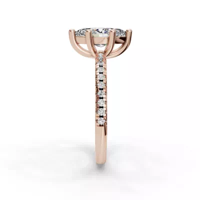 Kennedy Pave Engagement Ring