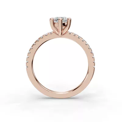 Kennedy Pave Engagement Ring