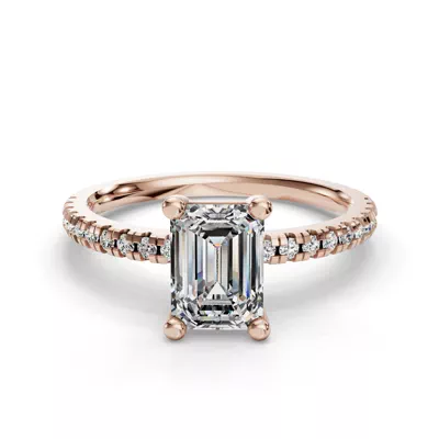 Kennedy Pave Engagement Ring
