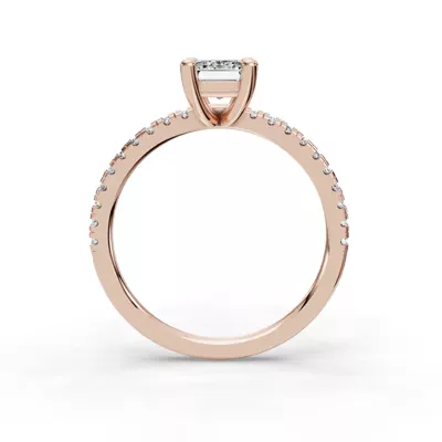 Kennedy Pave Engagement Ring