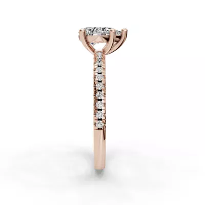 Kennedy Pave Engagement Ring