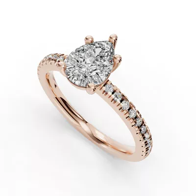 Kennedy Pave Engagement Ring