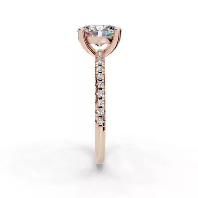 Kennedy Pave Engagement Ring