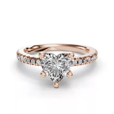Kennedy Pave Engagement Ring