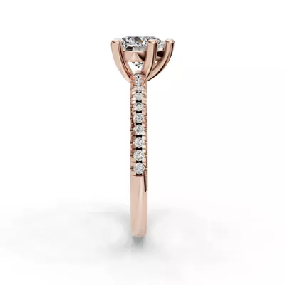 Kennedy Pave Engagement Ring