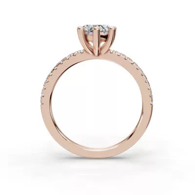 Kennedy Pave Engagement Ring