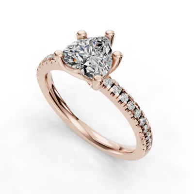 Kennedy Pave Engagement Ring