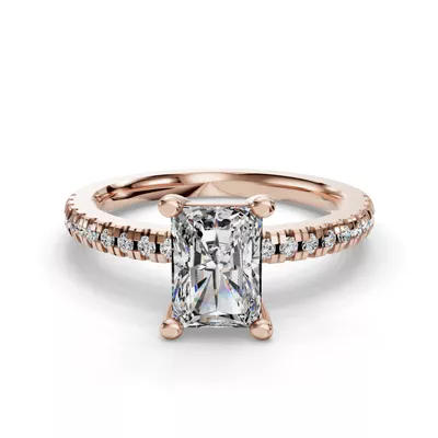 Kennedy Pave Engagement Ring