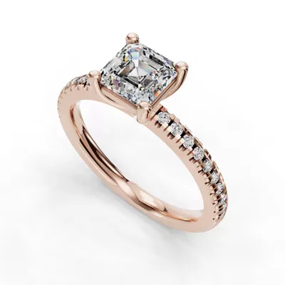 Kennedy Pave Engagement Ring