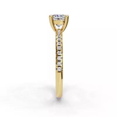 Kennedy Pave Engagement Ring