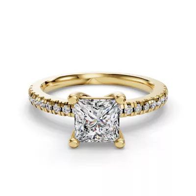Kennedy Pave Engagement Ring