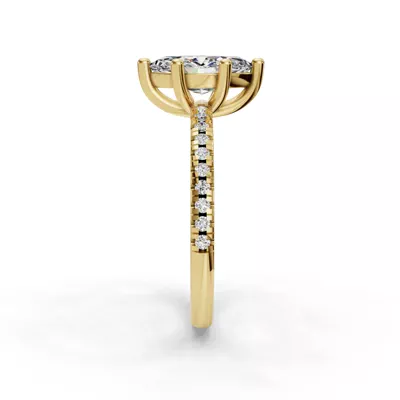 Kennedy Pave Engagement Ring