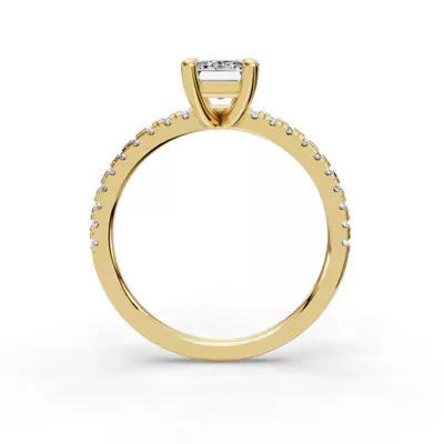 Kennedy Pave Engagement Ring