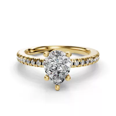 Kennedy Pave Engagement Ring