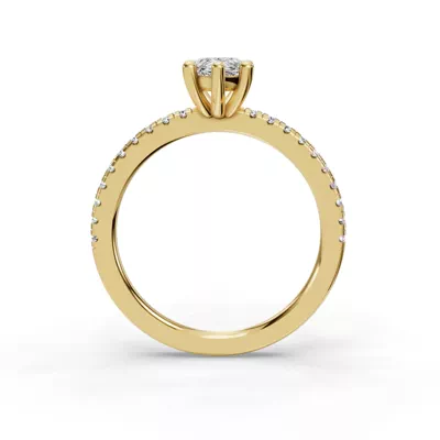 Kennedy Pave Engagement Ring
