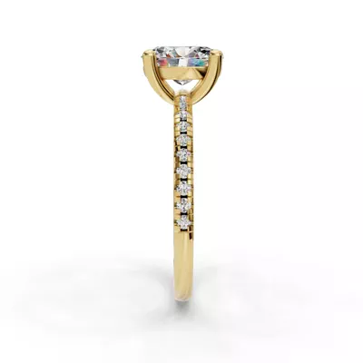 Kennedy Pave Engagement Ring