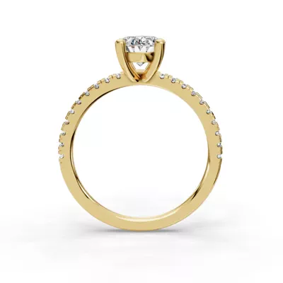 Kennedy Pave Engagement Ring