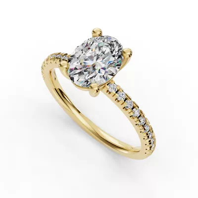 Kennedy Pave Engagement Ring