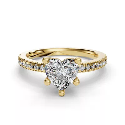 Kennedy Pave Engagement Ring